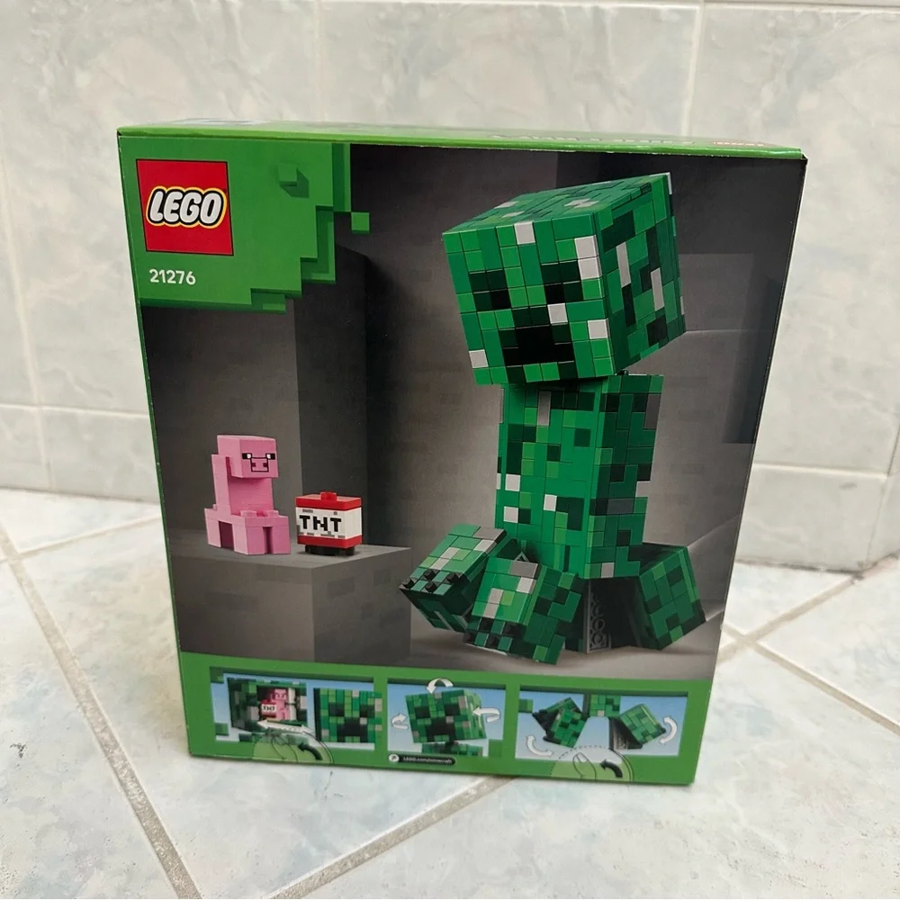 Sealed Lego Minecraft The Creeper Set 21276